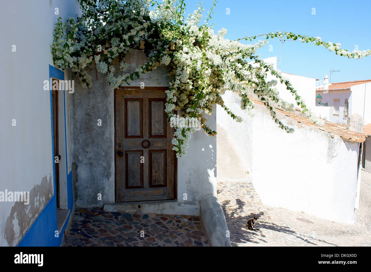 Malerische alte Haus Algarve Algarve Portugal Stockfoto