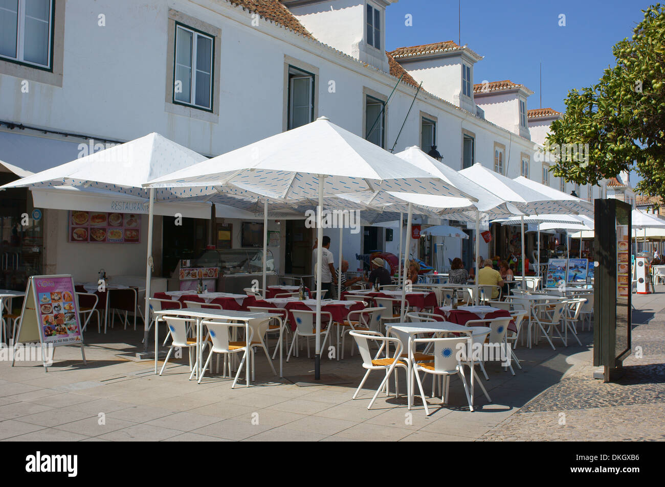 Villa Real de Santo Antonio Algarve Portugal Stockfoto