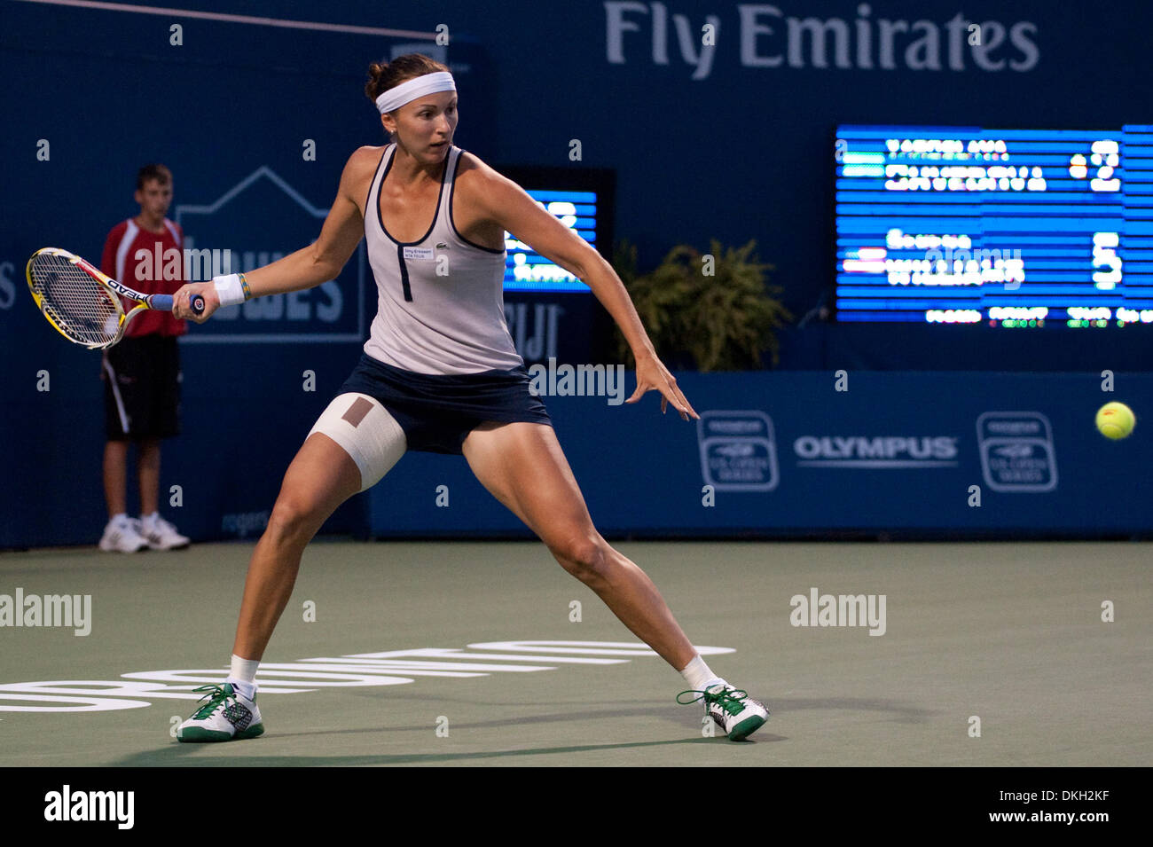 19. August 2009 - Toronto, Ontario, Kanada - 19. August 2009: Yaroslava Shvedova beim Rogers Cup im Rexall Centre in Toronto, ON... NUR zu redaktionellen Zwecken * (Kredit-Bild: © Oliver Tag/Southcreek Global/ZUMApress.com) Stockfoto