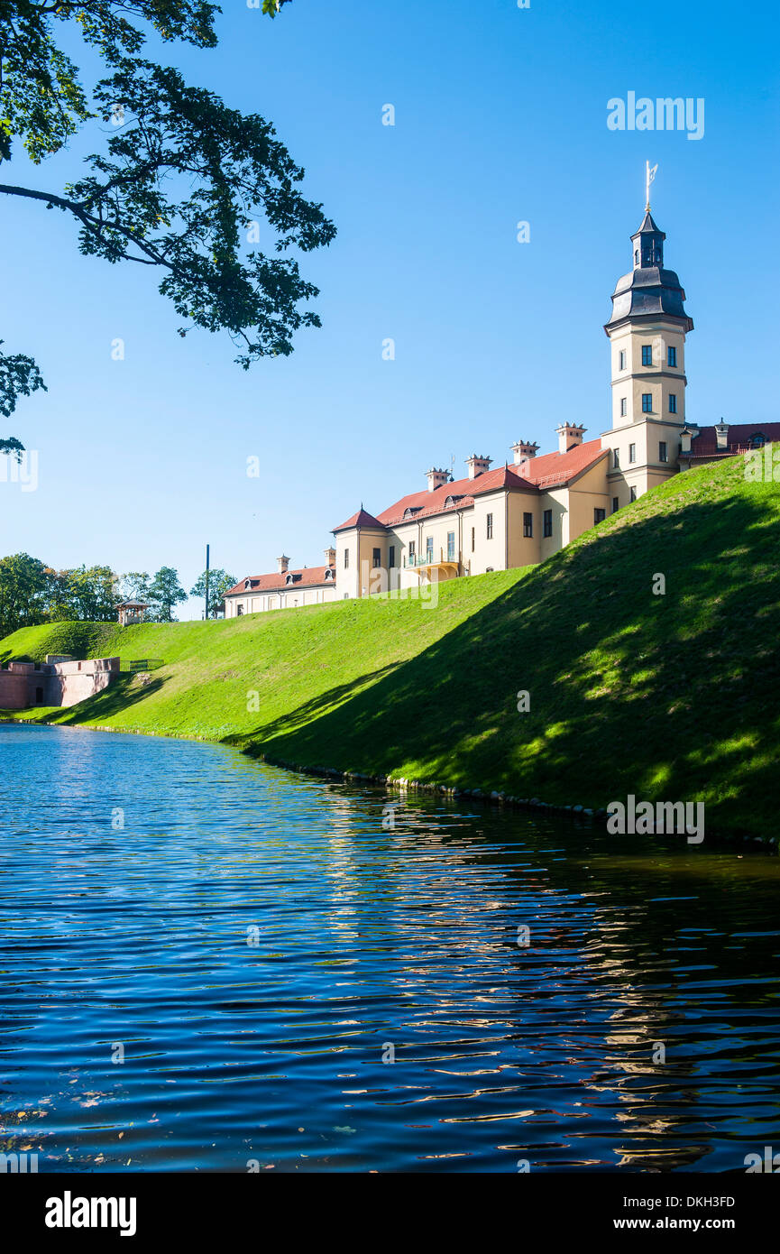 Neswizh Burg, UNESCO World Heritage Site, Belarus, Europa Stockfoto