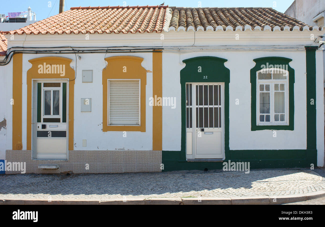 Malerischen Algarve Häuser Algarve Portugal Stockfoto