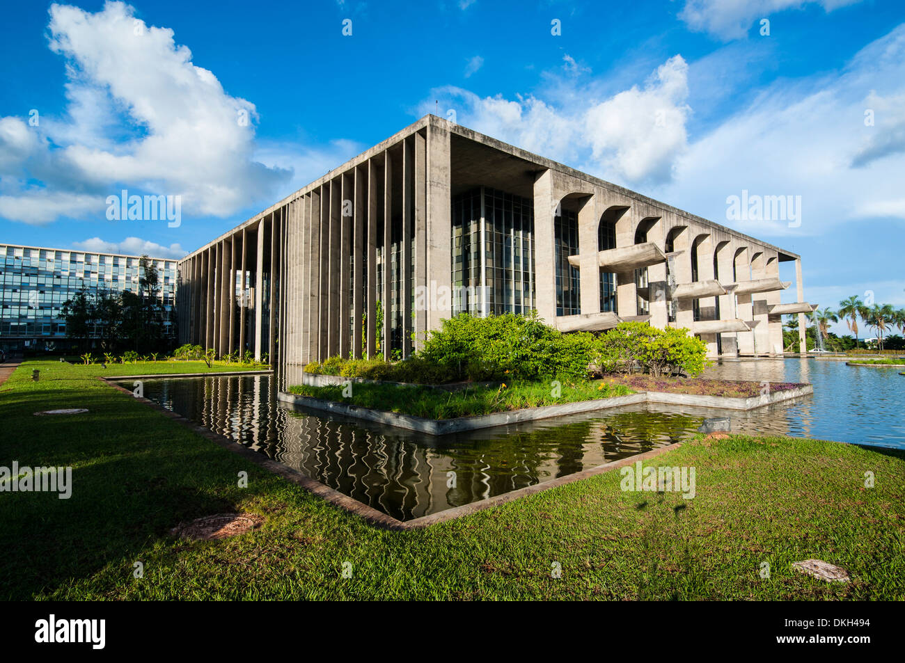 Justizministerium, Brasilia, UNESCO World Heritage Site, Brasilien, Südamerika Stockfoto