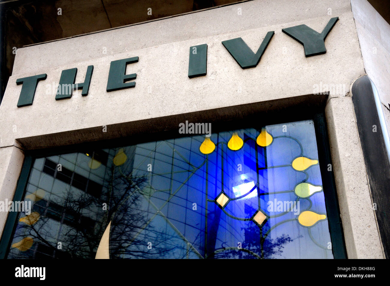 London, England, Vereinigtes Königreich. Die Ivy Restaurant West Street, WC2 Stockfoto