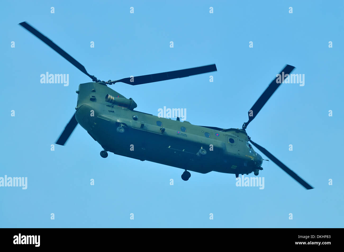 RAF Boeing Chinook HC2 Schwergut Hubschrauber Stockfoto