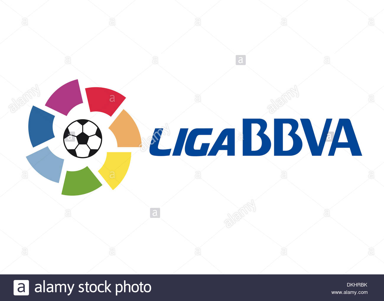 La Liga Das Primera Division Logo Symbol Flagge Symbol Symbol Emblem Stockfotografie Alamy