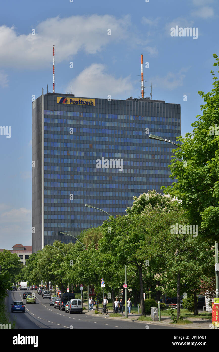 Postbank, Hallesches Ufer, Kreuzberg, Berlin, Deutschland Stockfoto