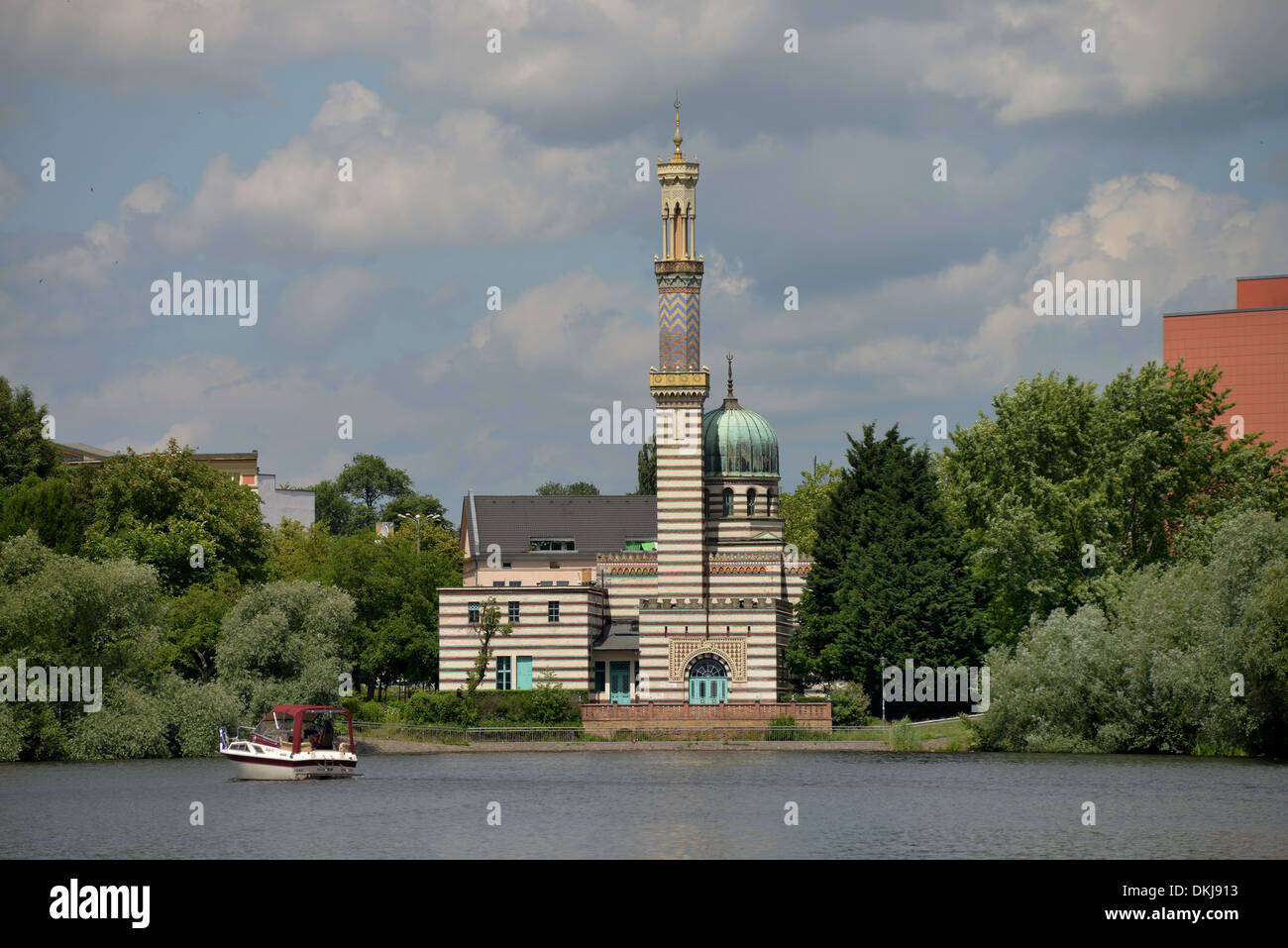 Moschee, breiten Straße, Potsdam, Brandenburg, Deutschland Stockfoto