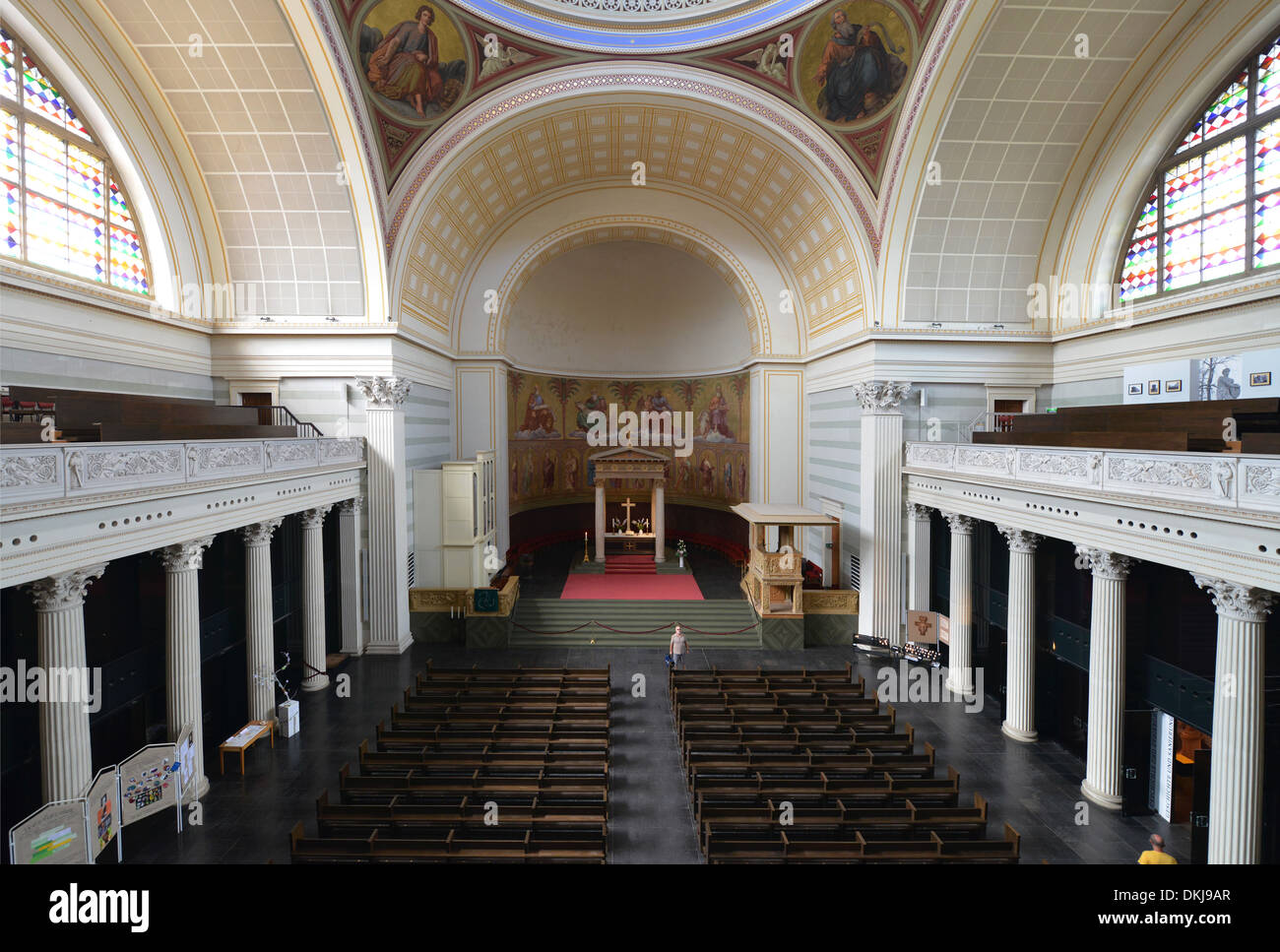 Nikolaikirche, Alter Markt, Potsdam, Brandenburg, Deutschland Stockfoto