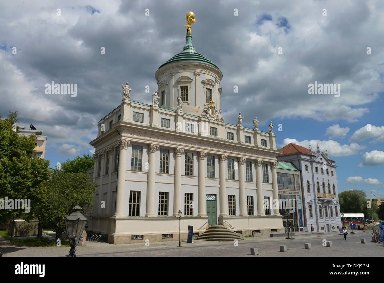 Altes Rathaus, Alter Markt, Potsdam, Brandenburg, Deutschland Stockfoto