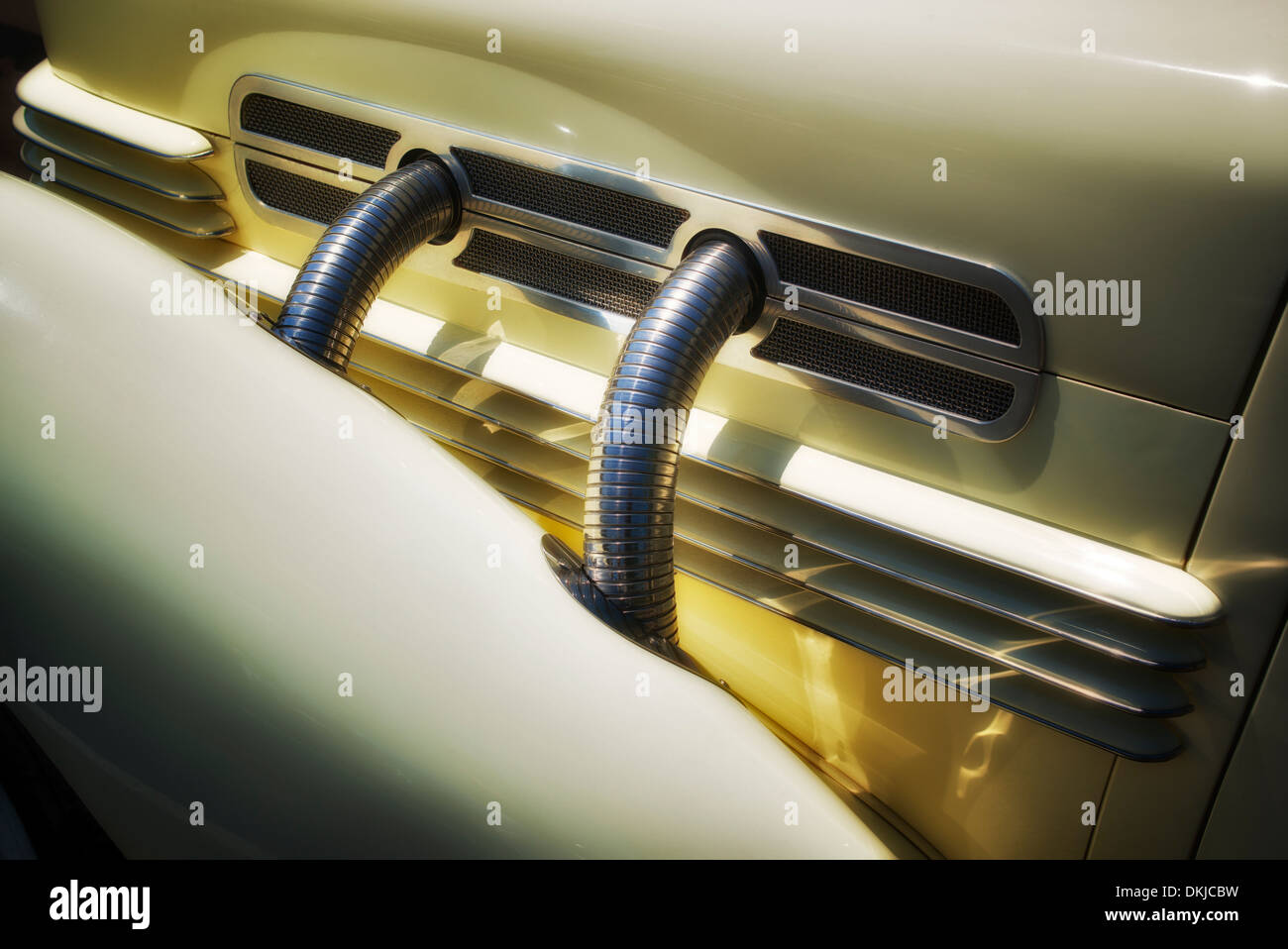 Nahaufnahme von 1937 Cord, Modell 812 s/c Westchester. Wilsonville, Oregon Stockfoto