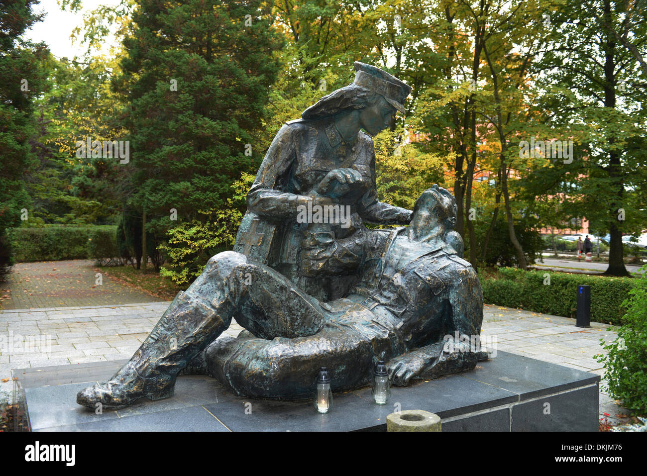 Denkmal, auch, Kolberg, Polen Stockfoto