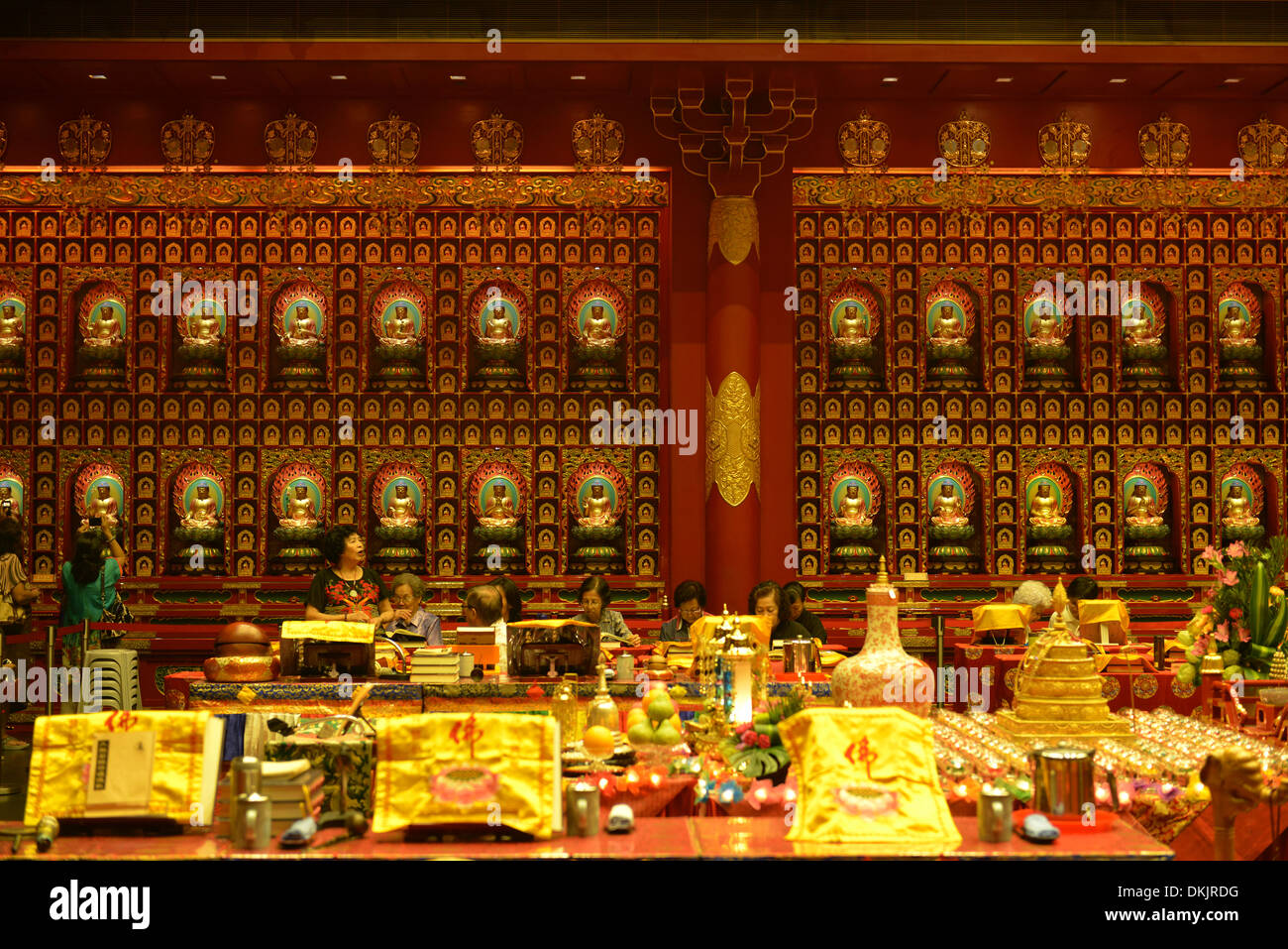 Buddha Tooth Relic Temple, South Bridge Road, Singapur Stockfoto