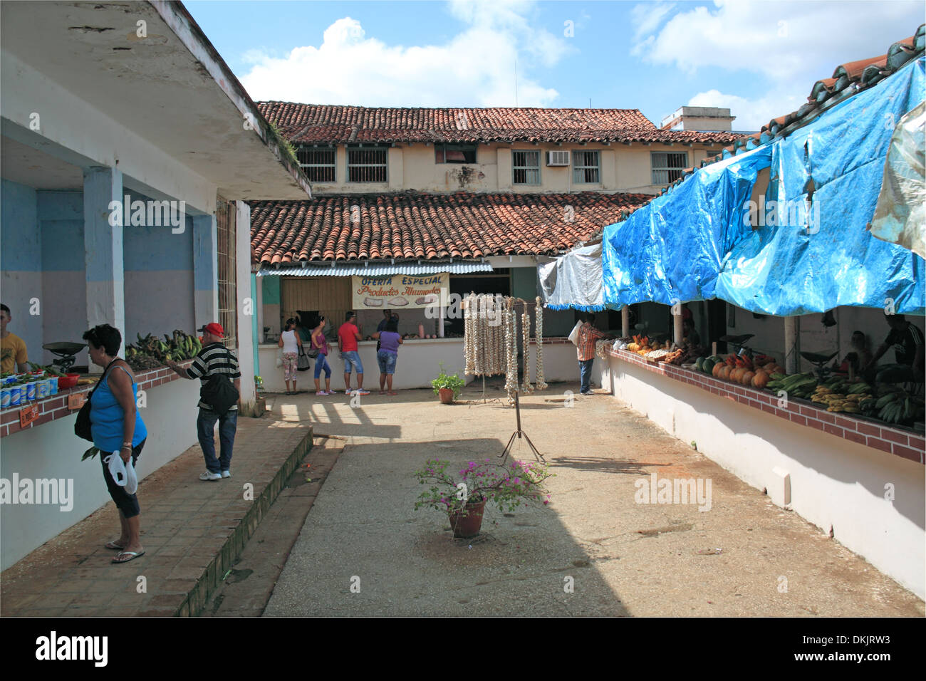 Mercado Agropecuario, Sancti Spiritus Sancti Spiritus Provinz, Kuba, Karibik, Mittelamerika Stockfoto