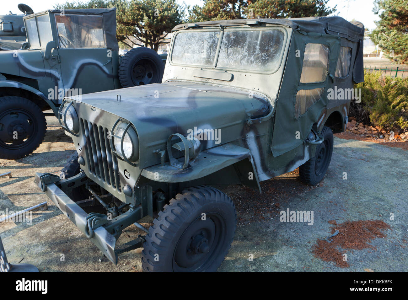 US-Militär Willys MB Jeep Stockfoto