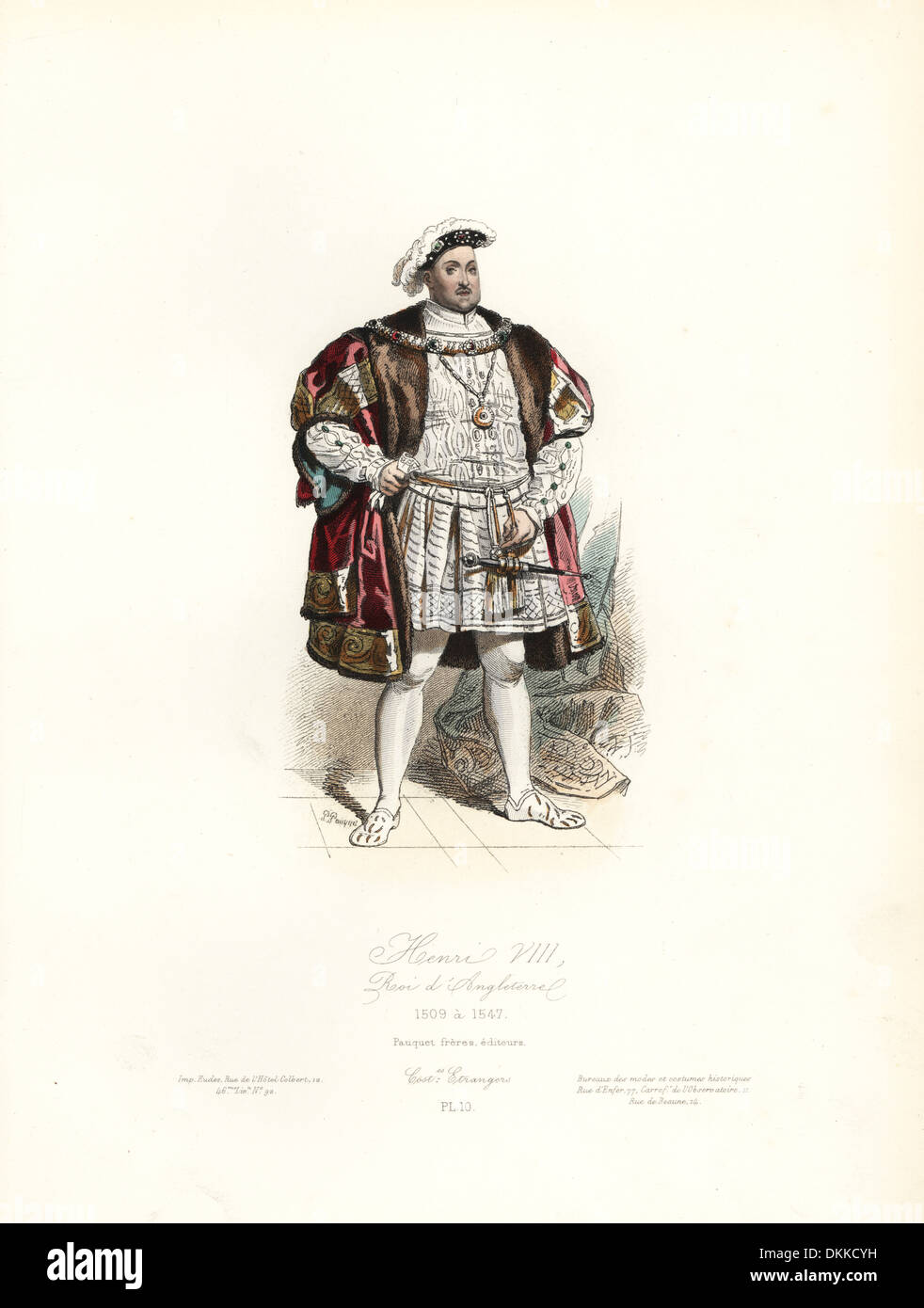 Zeichnung henry viii Fotos und Bildmaterial in hoher Auflösung Alamy