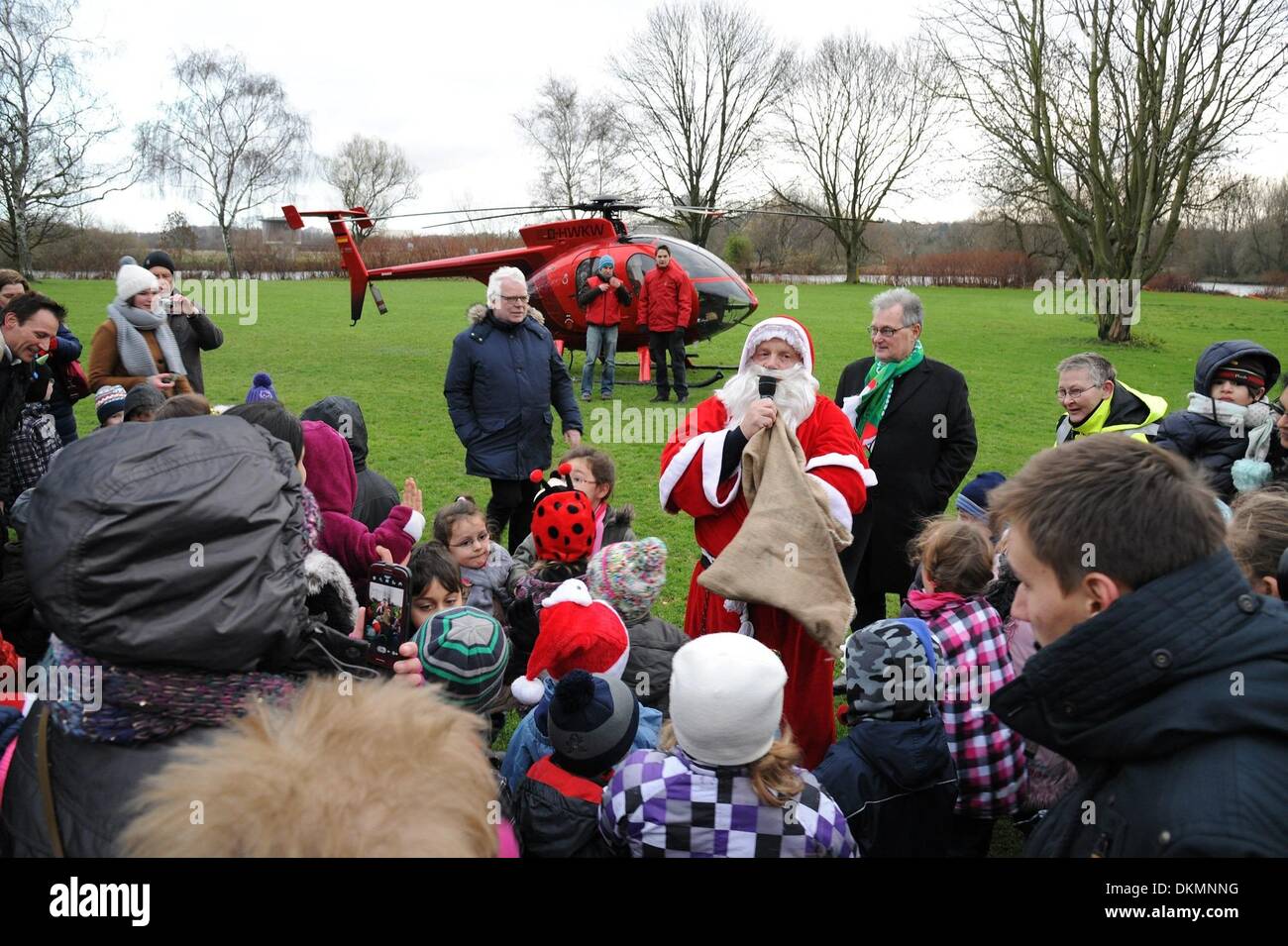 Essen Deutschland 6 Dezember 2013 St Nikolaus Kommt In Einer