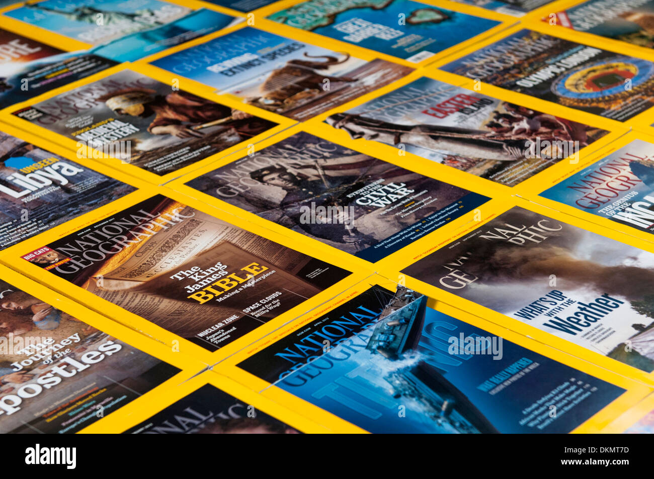 National Geographic Magazine Stockfoto