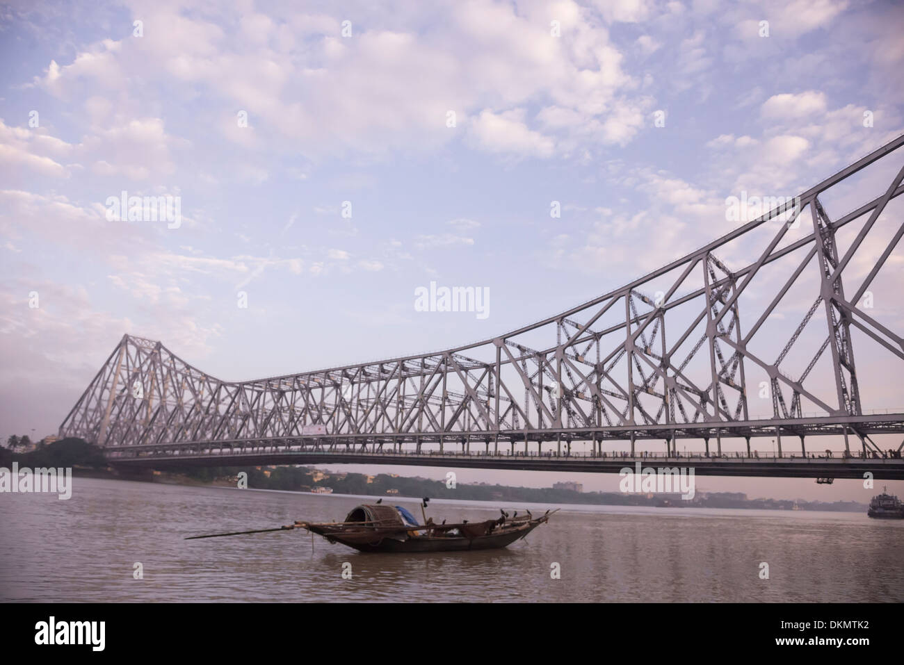 HOWRAH BRÜCKE Stockfoto