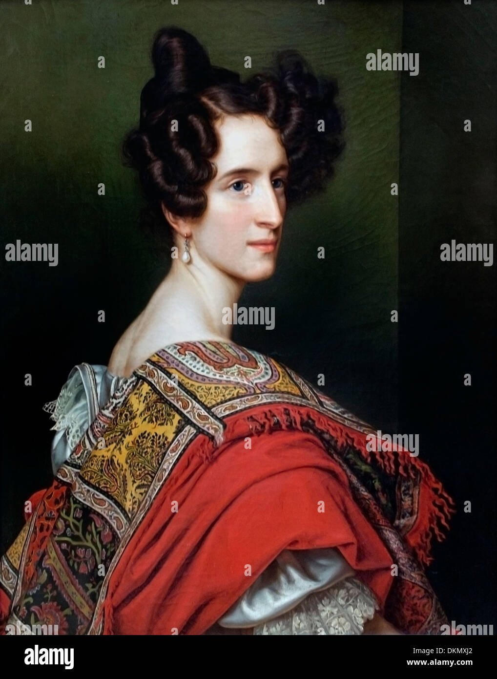 Court Sängerin Katharina Sigl Vespermann 1828 Joseph Stieler 1781-1858 Deutsch Deutschland Stockfoto