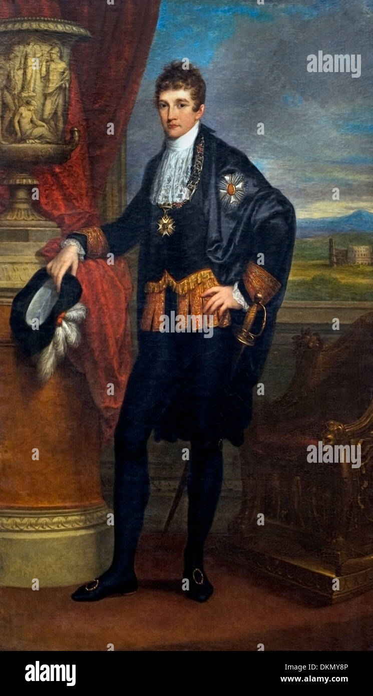 Ludwig I. von Bayern als Kronprinz 1807 Angelica Kauffmann 1741/1807 Deutschland Stockfoto