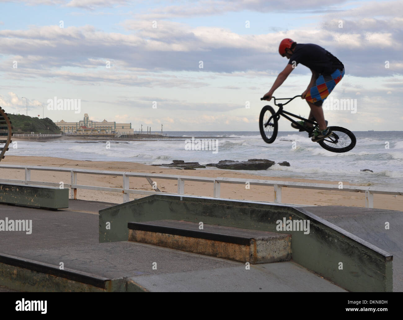 BMX-Newcastle Stockfoto