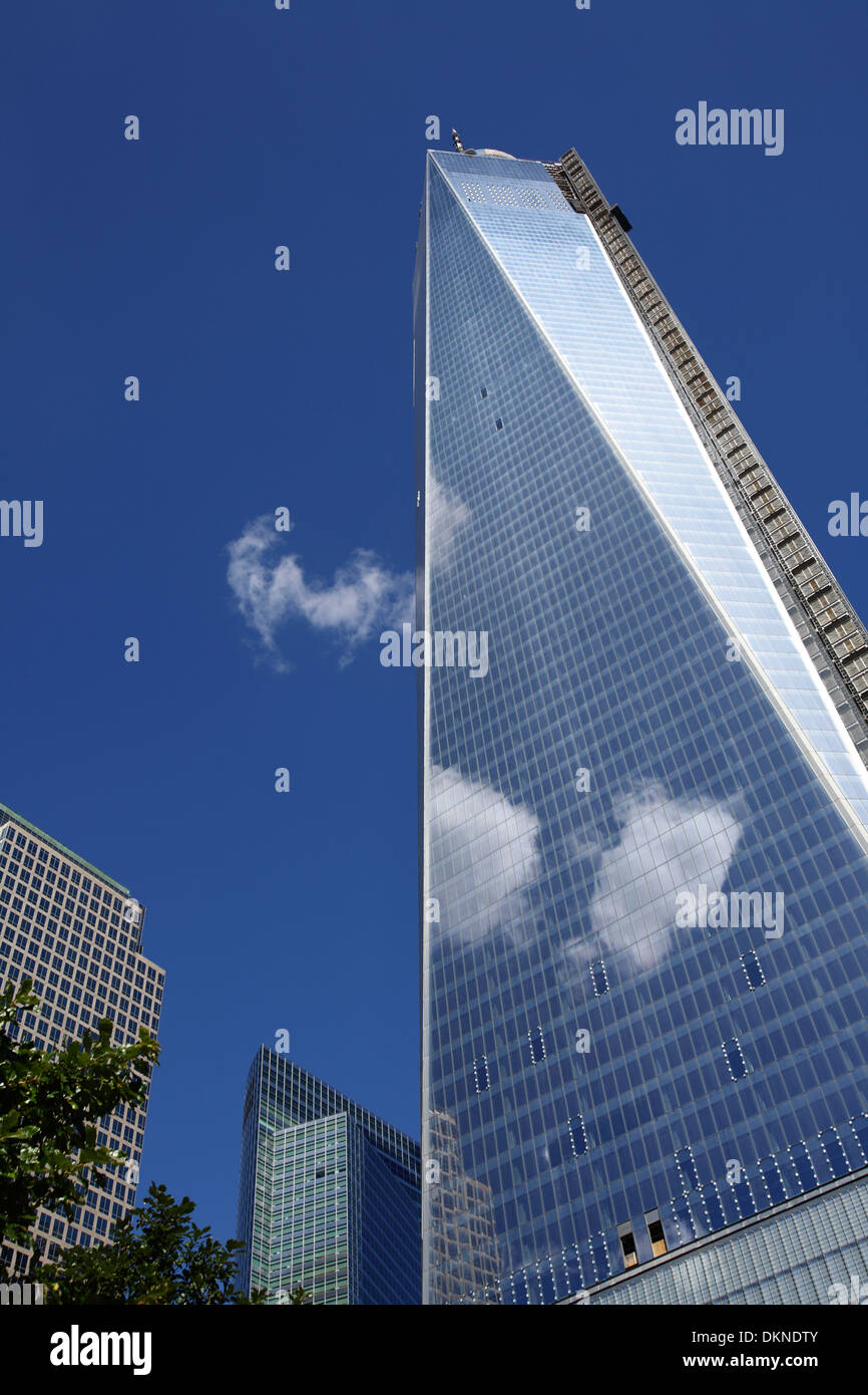 One World Trade Center oder Freedom Tower in New York City, USA Stockfoto