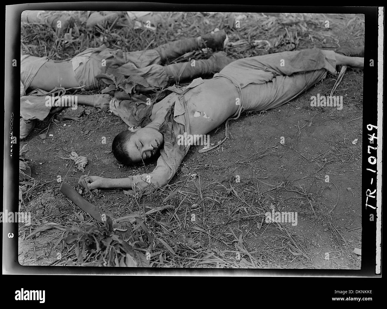 Toten japanischen Soldaten auf Guam 520966 Stockfoto