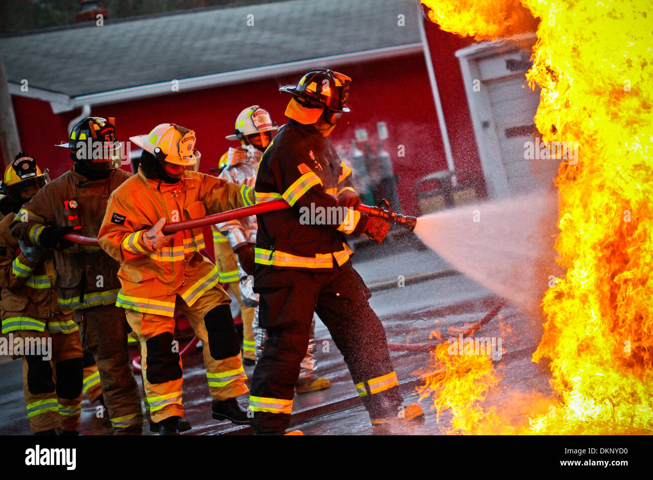Feuerwehr Feuerwehrmann Stockfoto