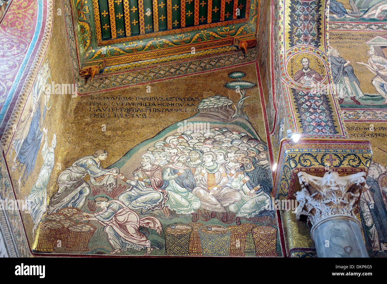 Kathedrale von Monreale, Monreale, Sizilien, Italien Stockfoto