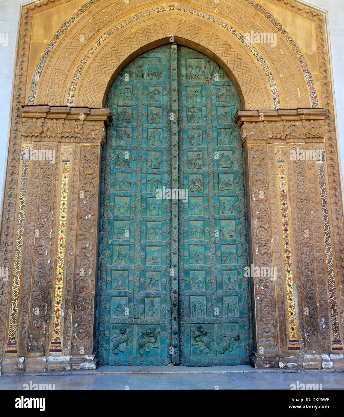 Kathedrale von Monreale, Monreale, Sizilien, Italien Stockfoto