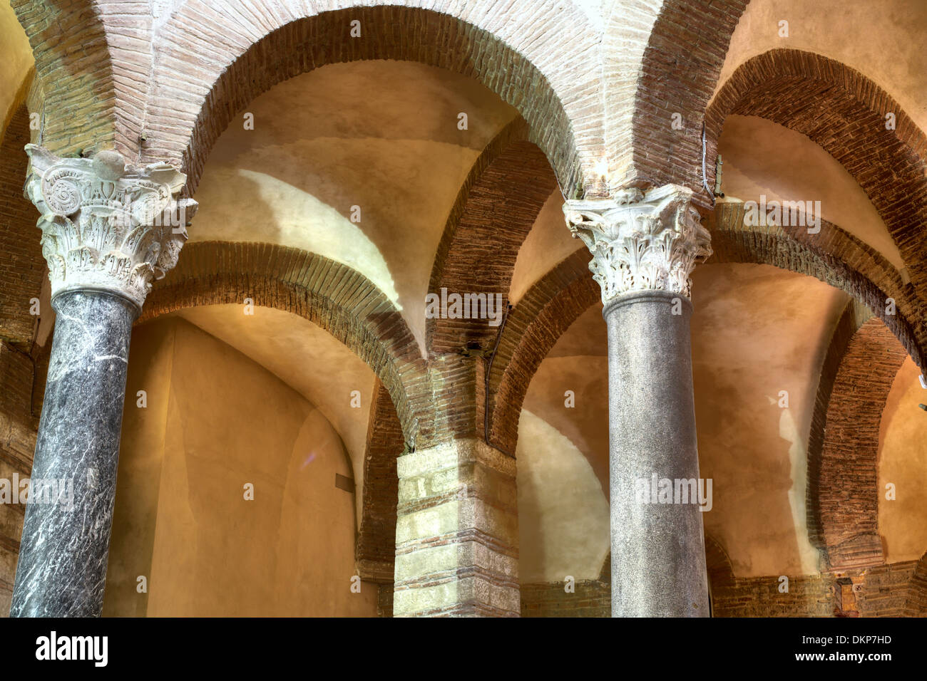 Santa Sofia Kirche (8. Jahrhundert), Benevento, Kampanien, Italien Stockfoto