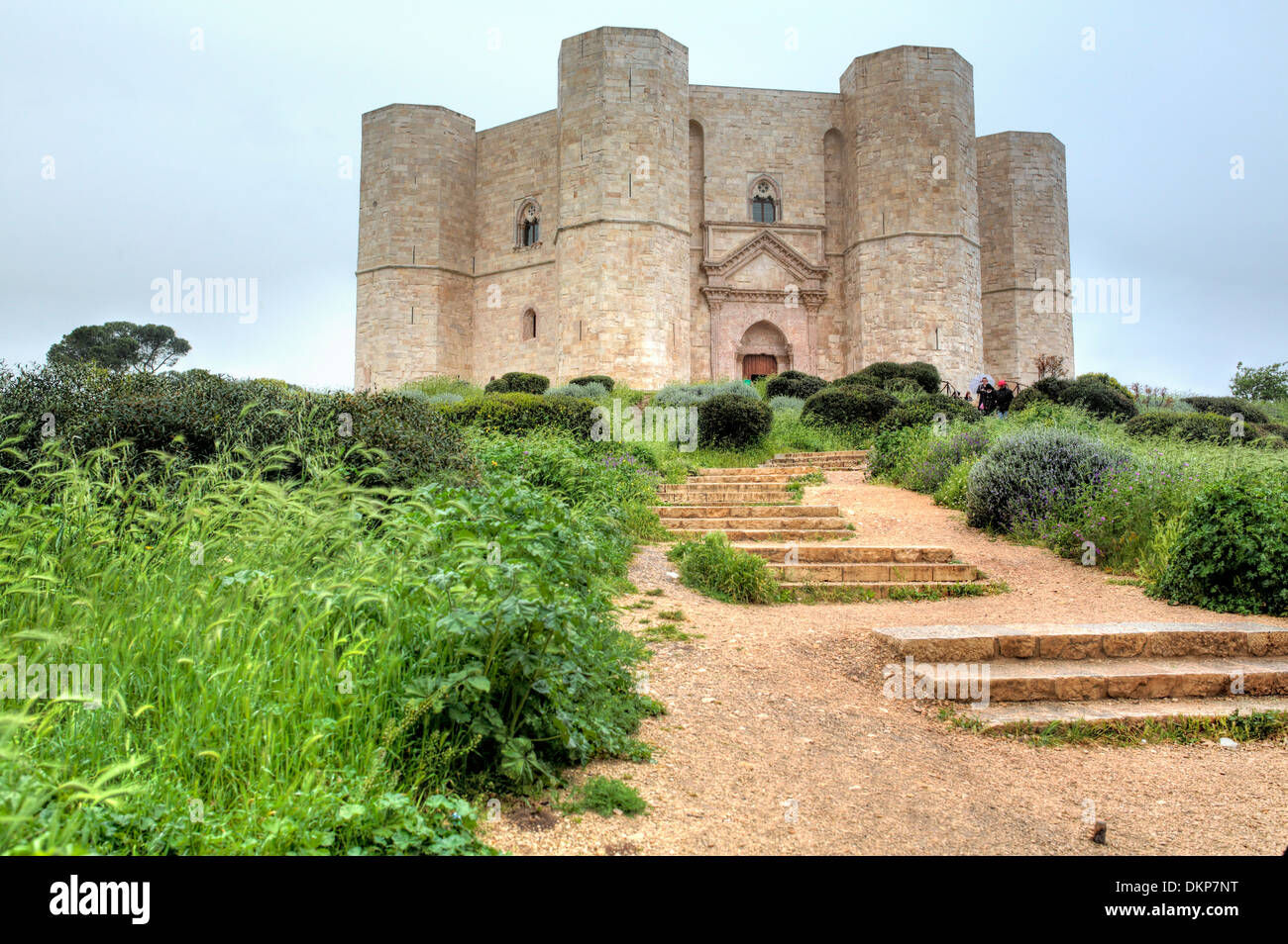 Castel del Monte (13. Jahrhundert), Andria, Apulien, Italien Stockfoto