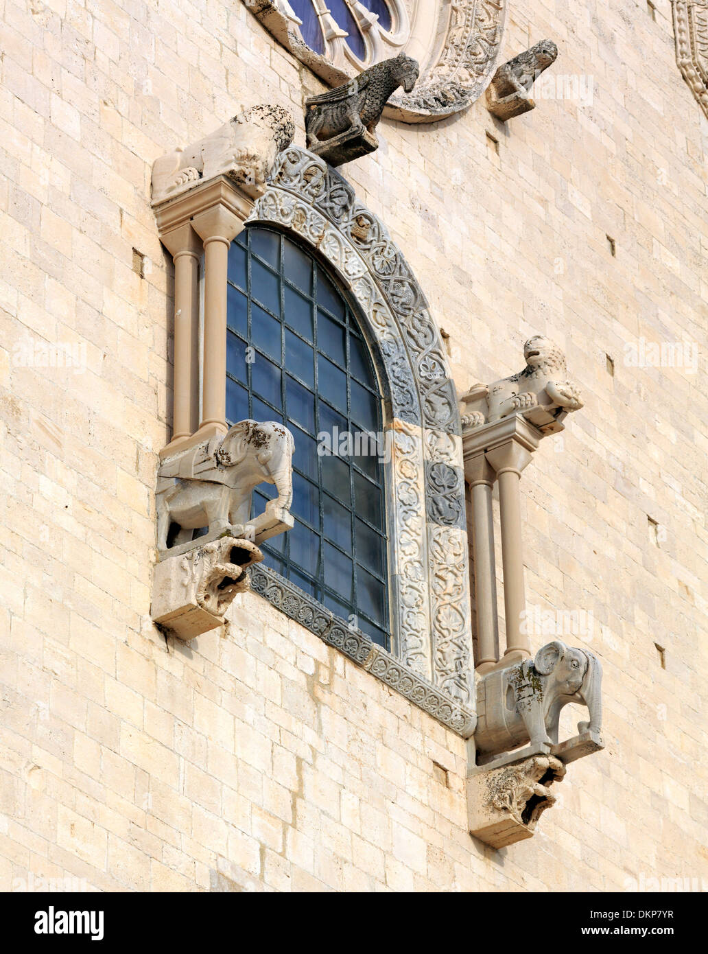 Alter Dom (Duomo di San Corrado), Molfetta, Apulien, Italien Stockfoto