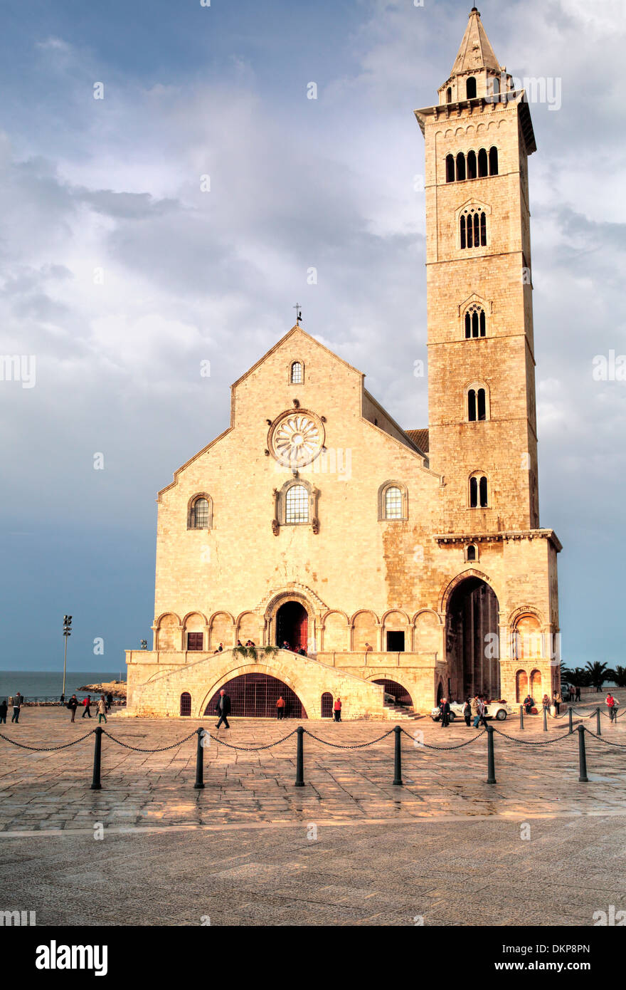 Alter Dom (Duomo di San Corrado), Molfetta, Apulien, Italien Stockfoto