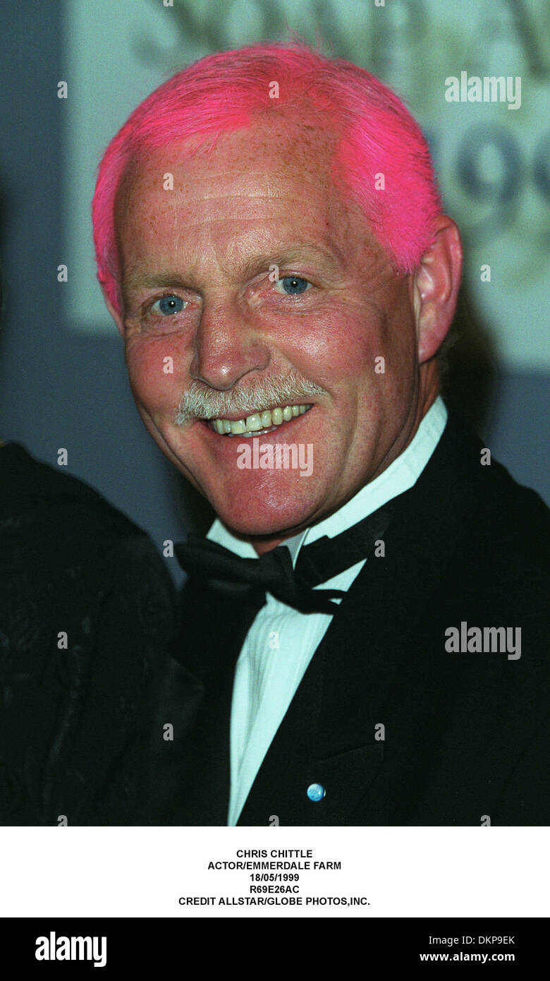 CHRIS CHITTLE. SCHAUSPIELER/EMMERDALE FARM.18/05/1999.R69E26AC Stockfoto