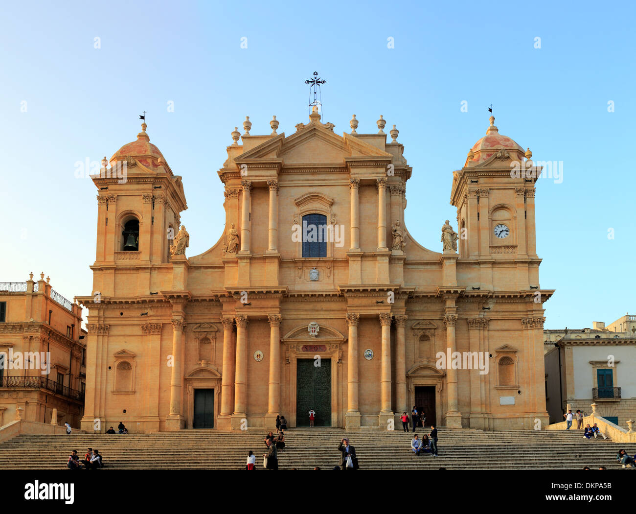 Kathedrale (1776), Noto, Sizilien, Italien Stockfoto