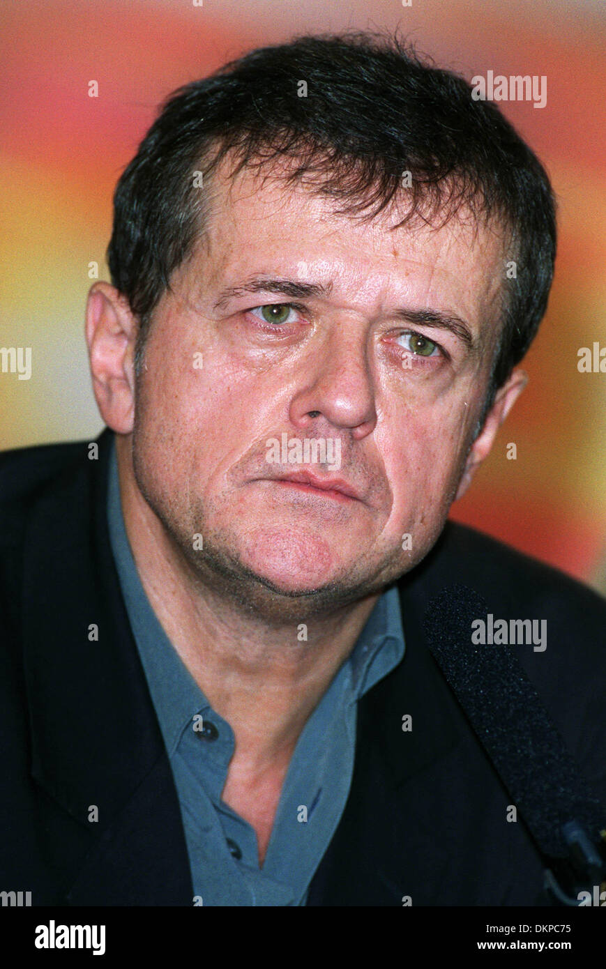 PATRICE CHEREAU. REGISSEUR. NY. POTSDAMER PLATZ, BERLIN, GERMA.14/02/2001.BE99F7C. Stockfoto