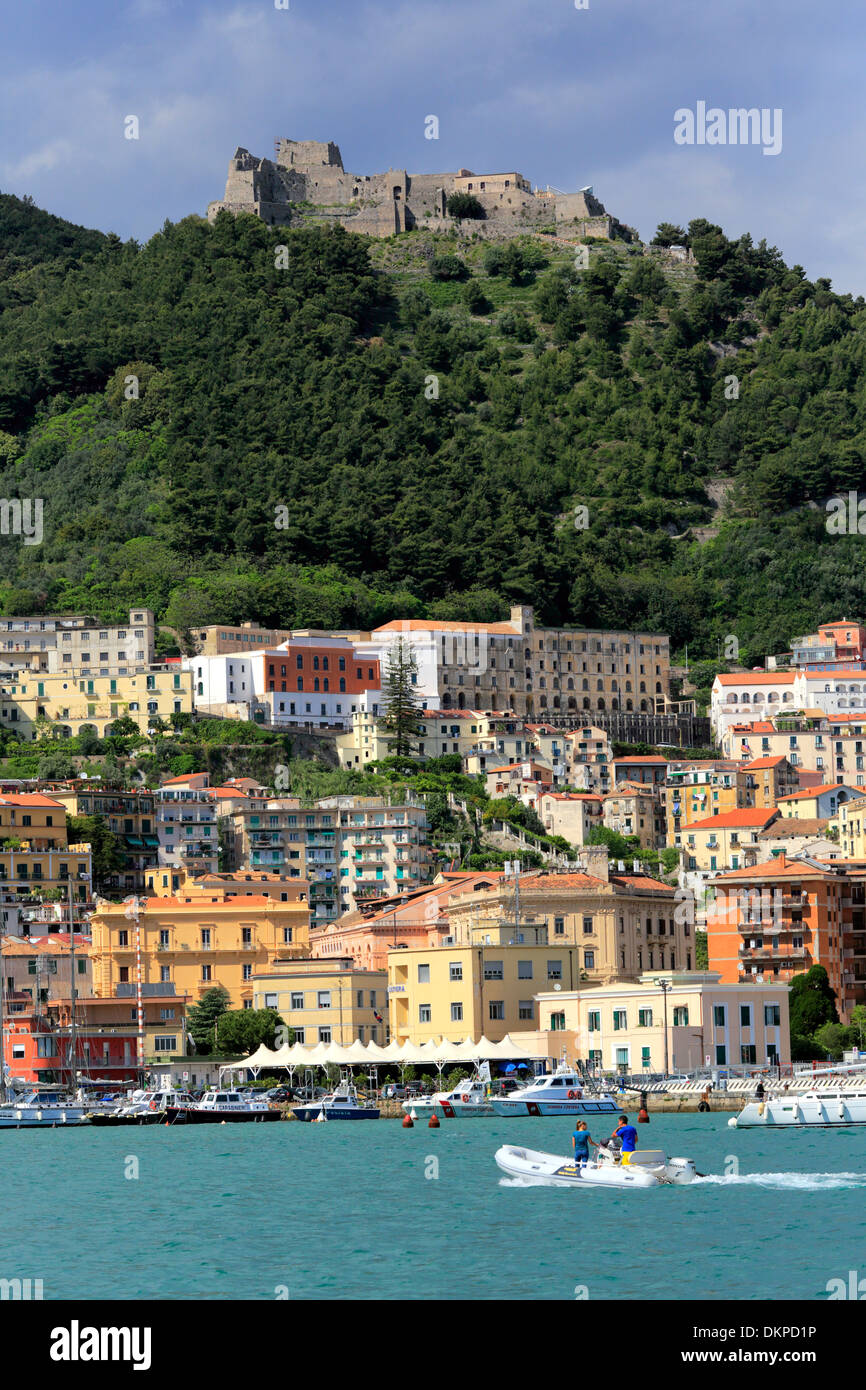 Salerno Hafen, Kampanien, Italien Stockfoto