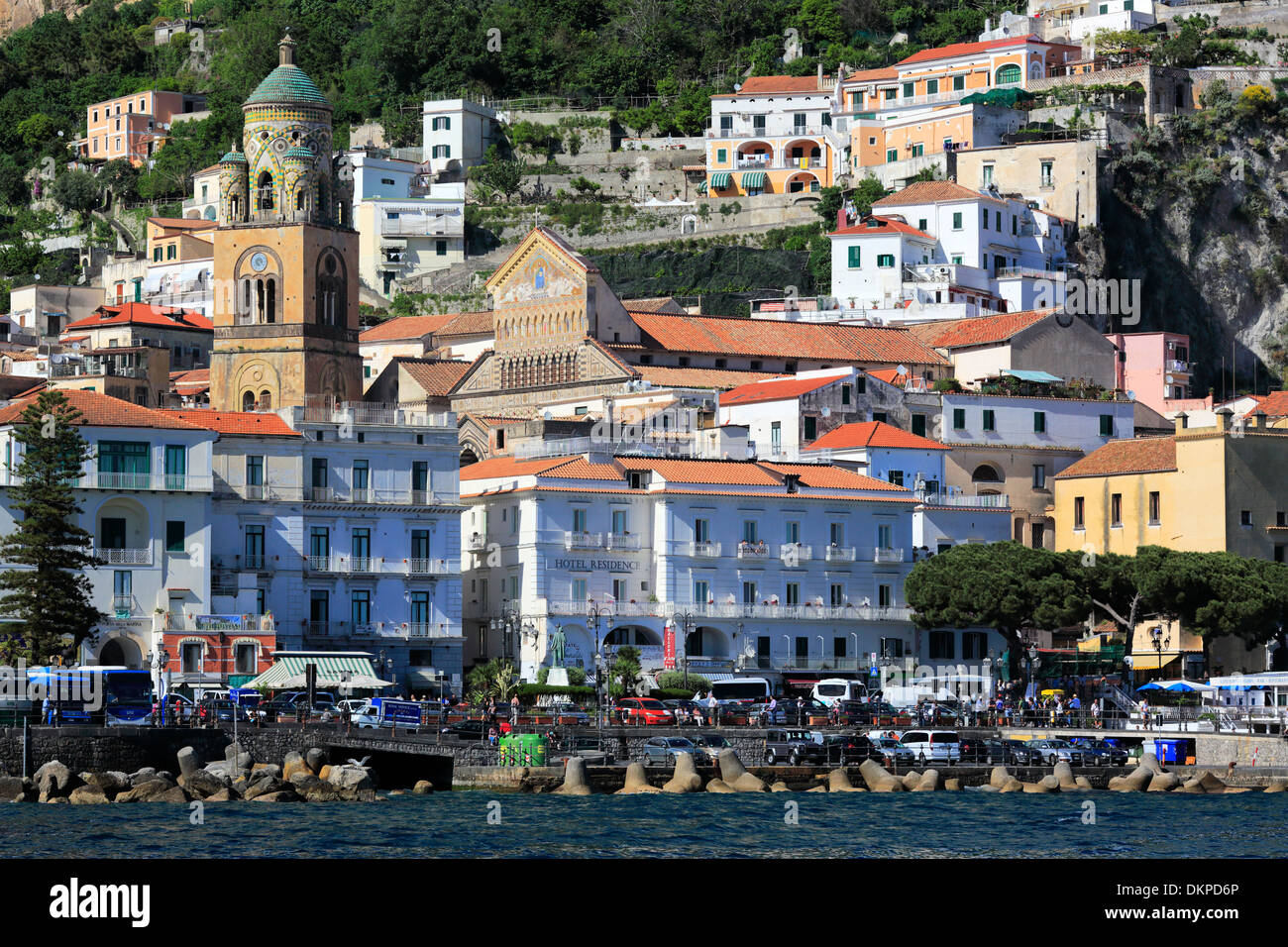 Amalfi, Kampanien, Italien Stockfoto