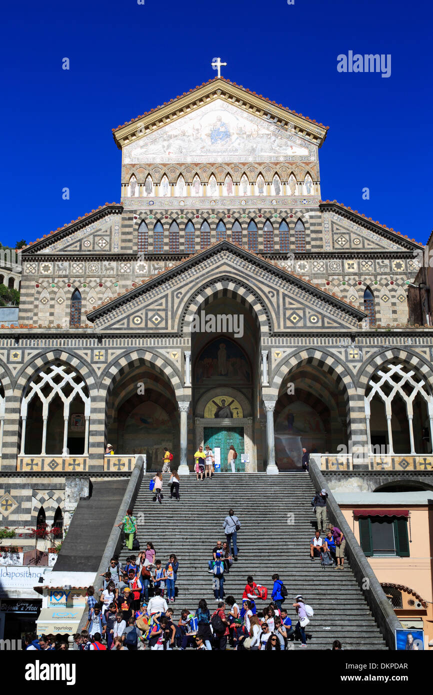 Kathedrale, Amalfi, Kampanien, Italien Stockfoto