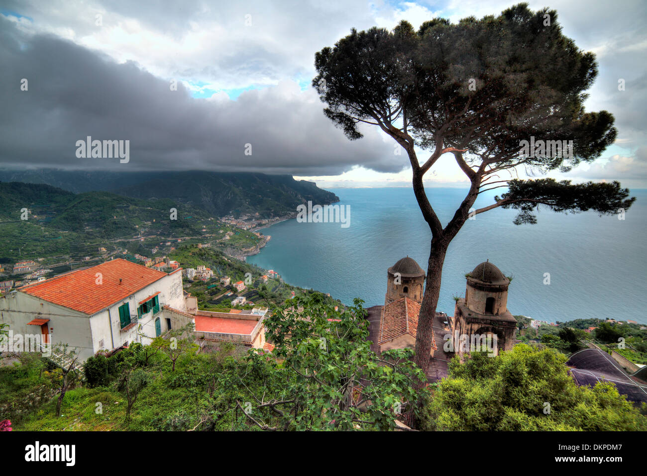 Villa Rufolo, Ravello, Amalfi Küste, Kampanien, Italien Stockfoto