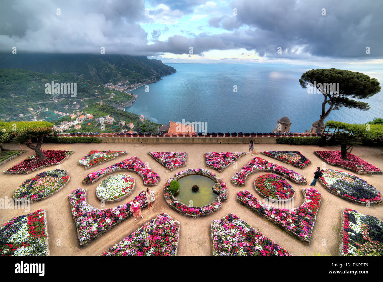 Villa Rufolo, Ravello, Amalfi Küste, Kampanien, Italien Stockfoto