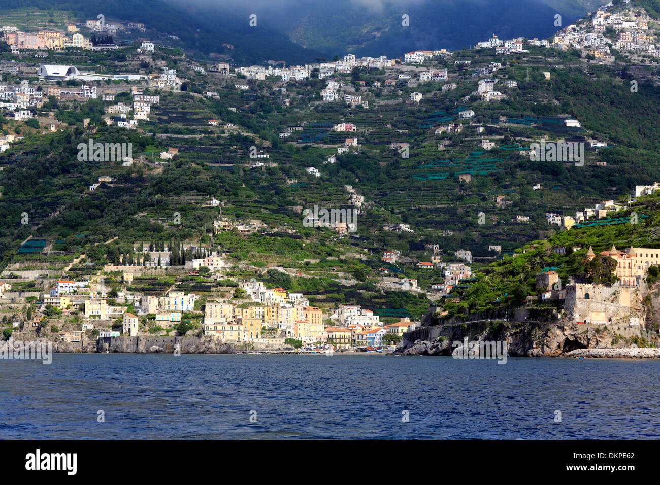 Amalfiküste, Kampanien, Italien Stockfoto