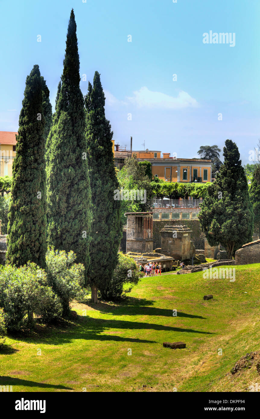 Landschaft, Pompeji, Kampanien, Italien Stockfoto