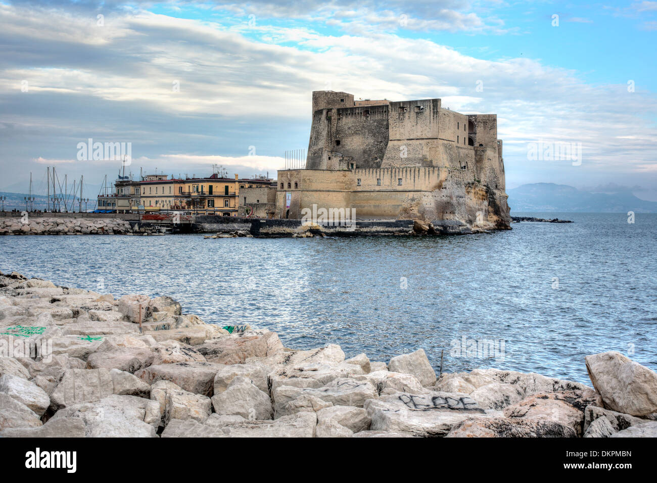 Castel Ovo, Neapel, Kampanien, Italien Stockfoto