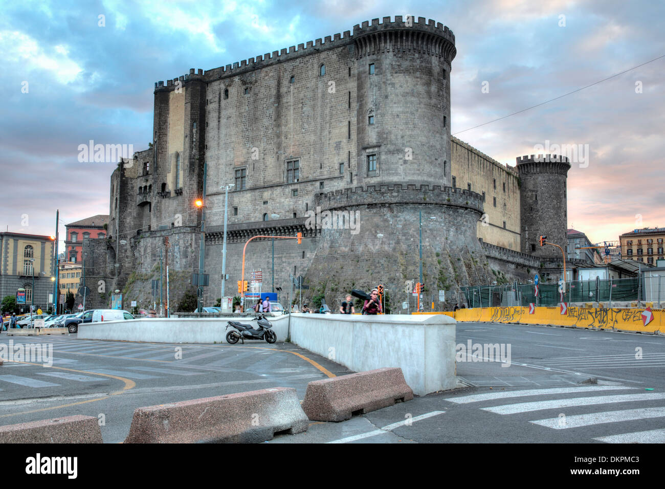 Castel Nuovo (1282), Neapel, Kampanien, Italien Stockfoto