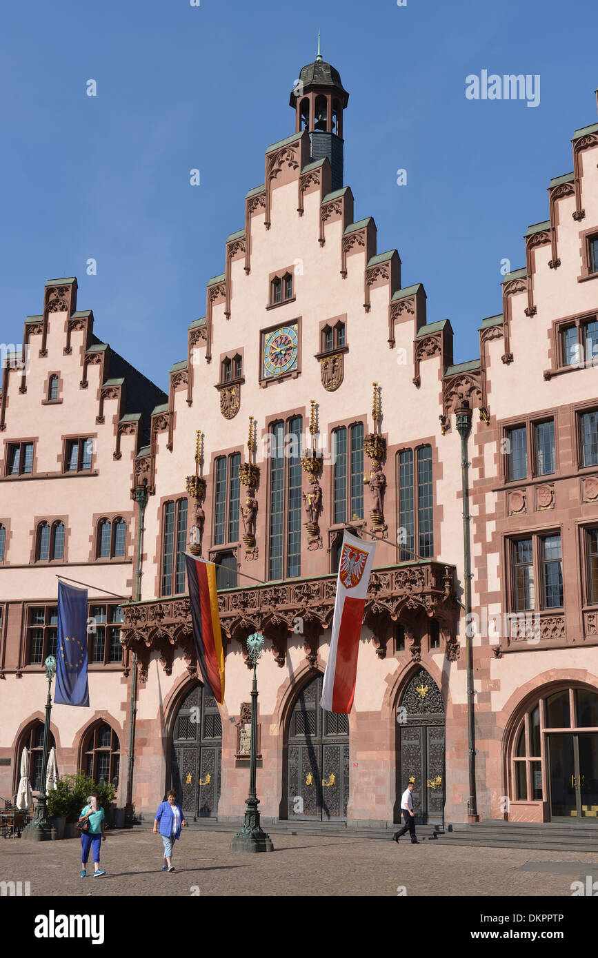 Rathaus ´Roemer´, Frankfurt Am Main, Hessen, Deutschland / Römer Stockfoto