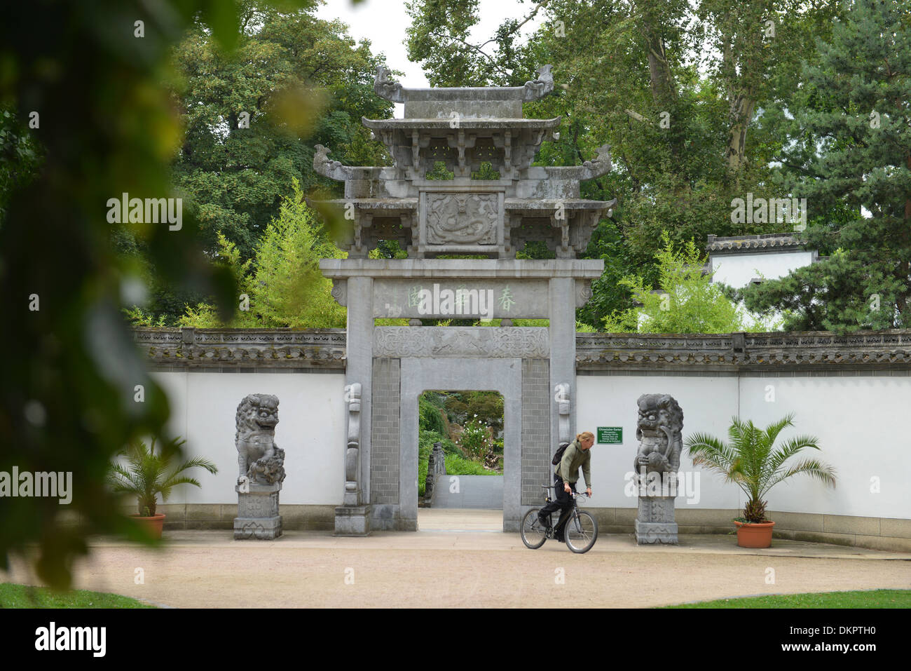 Chinesische Garten, Bethmannpark, Frankfurt am Main, Hessen