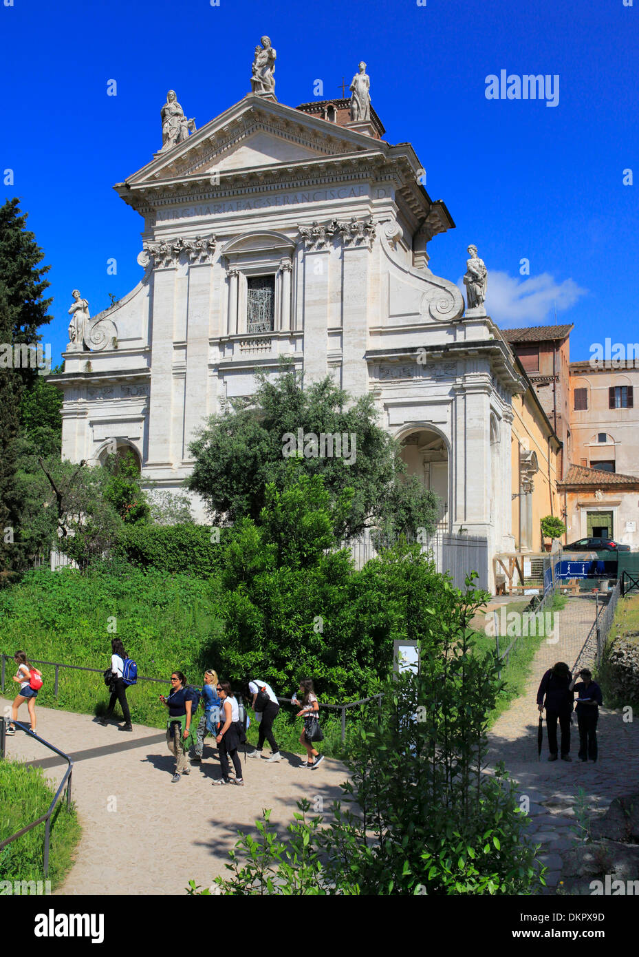 Kirche Santa Francesca Romana (Santa Maria Nova), Forum Romanum, Rom, Italien Stockfoto