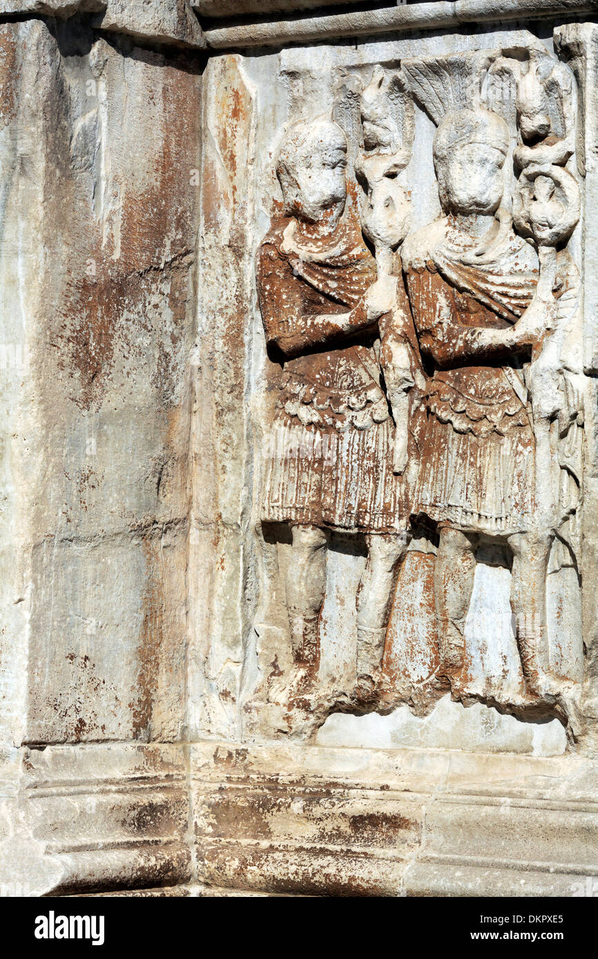 Triumphbogen des Konstantin, Rom, Italien Stockfoto
